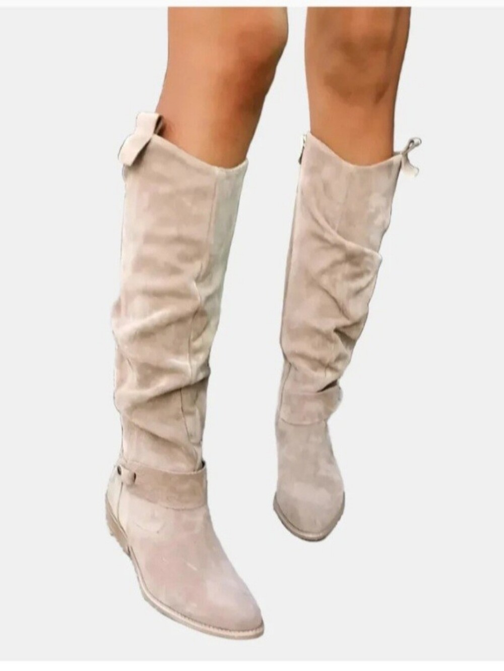 Avery | Women's Cushioned Zip Low-Heeled Boots